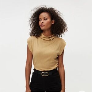 Michael Stars Short Sleeve 14 K shine Top